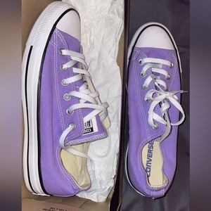 Purple and blue converse size 10. They are Not 11s